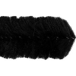 Chenille, L: 30 cm, tykkelse 15 mm, sort, 15 stk./ 1 pk.