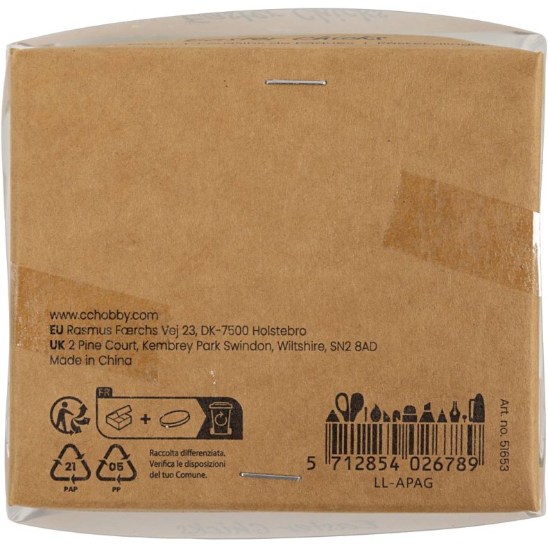 P&aring;skekyllinger, H: 30 mm, gul, 12 stk./ 1 pk.