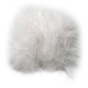 Dun, str. 5-12 cm, hvid, 15 stk./ 1 pk.