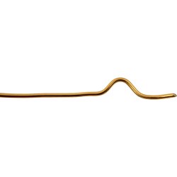 Bonzaitr&aring;d, rund, tykkelse 3 mm, guld, 29 m/ 1 rl.