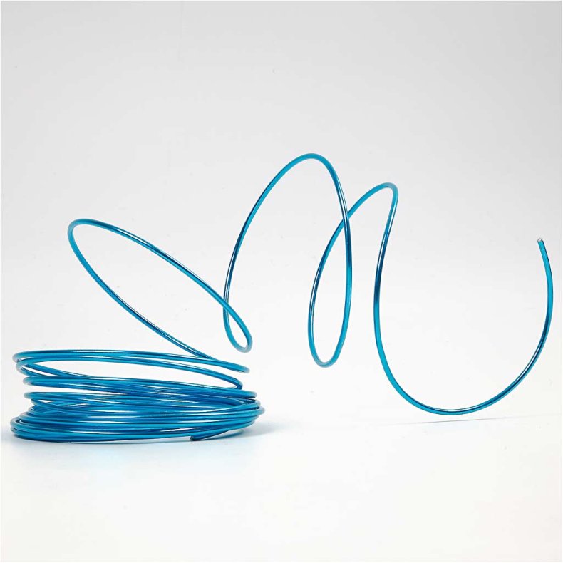 Bonzaitr&aring;d, tykkelse 1,5 mm, ass. farver, 5x20 m/ 1 pk.