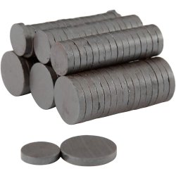 Magnet, diam. 14+20 mm, tykkelse 3 mm, 2x250 stk./ 1 pk.