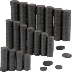 Magnet, diam. 14+20 mm, tykkelse 3 mm, 2x250 stk./ 1 pk.