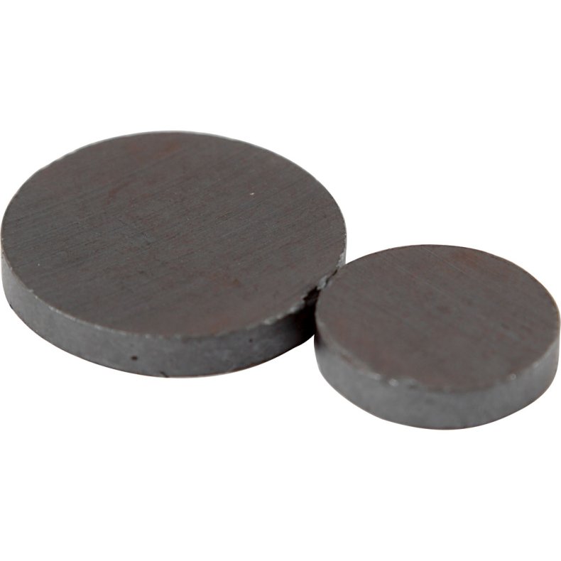 Magnet, diam. 14+20 mm, tykkelse 3 mm, 2x250 stk./ 1 pk.