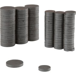 Magnet, diam. 14+20 mm, tykkelse 3 mm, 2x250 stk./ 1 pk.