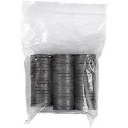 Magnet, diam. 20 mm, tykkelse 3 mm, 50 stk./ 1 pk.