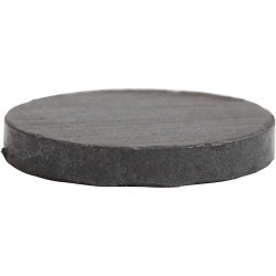 Magnet, diam. 20 mm, tykkelse 3 mm, 50 stk./ 1 pk.