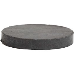 Magnet, diam. 20 mm, tykkelse 3 mm, 50 stk./ 1 pk.