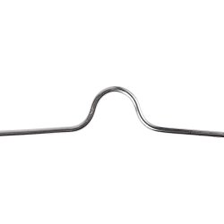 Bonzaitr&aring;d, rund, tykkelse 2 mm, s&oslash;lv, 10 m/ 1 rl.