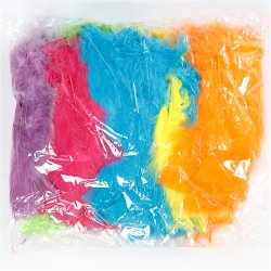 Dun, L: 11-17 cm, ass. farver, 144 bdt./ 1 pk.