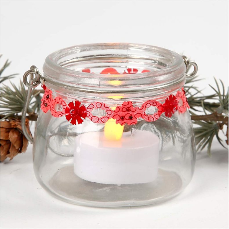 Dekorationsb&aring;nd, B: 10 mm, 30x20 cm/ 1 pk.