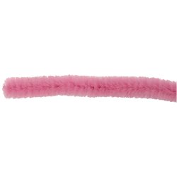 Chenille, L: 30 cm, tykkelse 15 mm, pink, 15 stk./ 1 pk.
