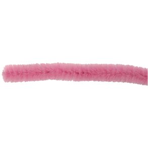 Chenille, L: 30 cm, tykkelse 15 mm, pink, 15 stk./ 1 pk.