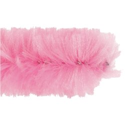 Chenille, L: 30 cm, tykkelse 15 mm, pink, 15 stk./ 1 pk.