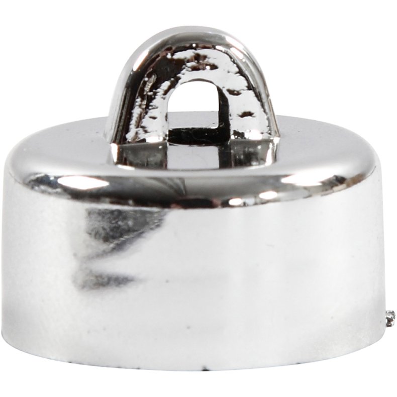 Deko-kugle, diam. 15,6 cm, transparent, 1 stk.