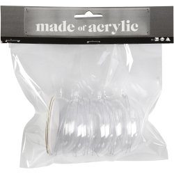 Deko-&aelig;g, H: 6,3 cm, 5s&aelig;t/ 1 pk.