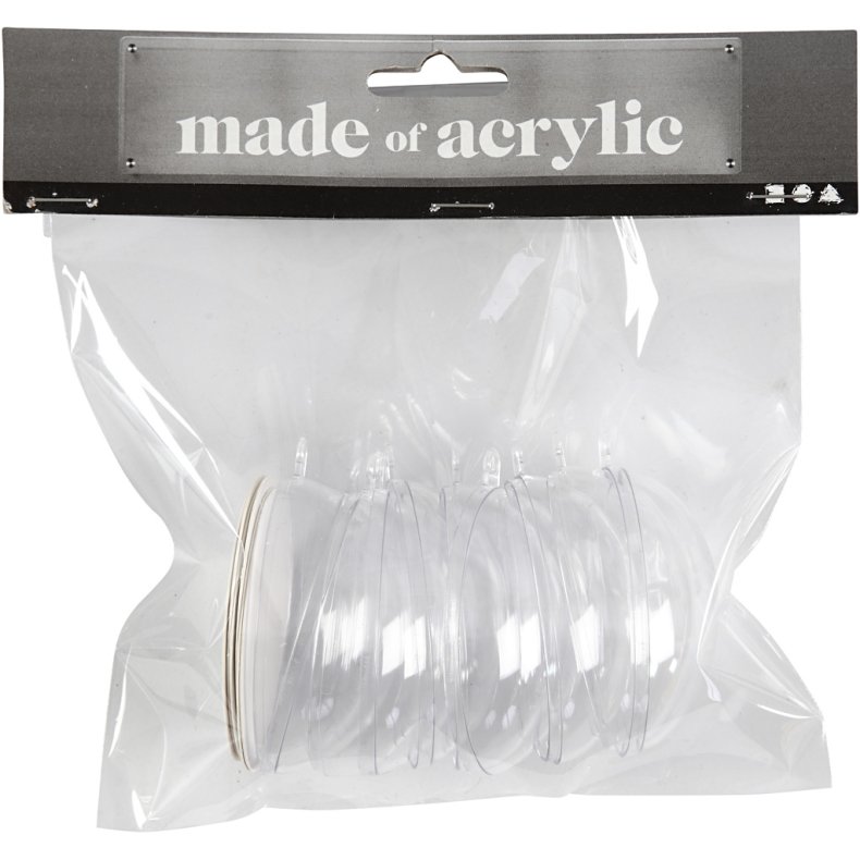 Deko-&aelig;g, H: 6,3 cm, 5s&aelig;t/ 1 pk.