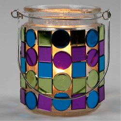 Spejlmosaik, str. 15 mm, tykkelse 2 mm, 300 stk./ 1 pk.