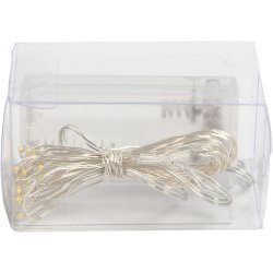 LED lysk&aelig;de, L: 3,15 M, s&oslash;lv, 1 stk.