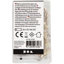 LED lysk&aelig;de, L: 3,15 M, s&oslash;lv, 1 stk.