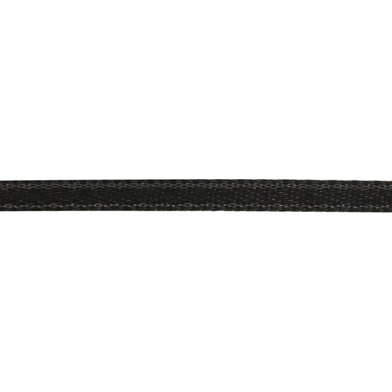 Satinb&aring;nd, B: 3 mm, sort, 15 m/ 1 rl.