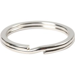 N&oslash;glering , diam. 28 mm, fors&oslash;lvet, 4 stk./ 1 pk.