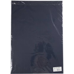 Karton, ark 50x70 cm, 270 g, m&oslash;rk bl&aring;, 10 ark/ 1 pk.