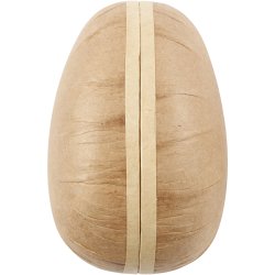 To-delte &aelig;g, L: 12+15+18 cm, 3 stk./ 1 pk.