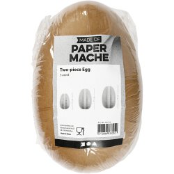 To-delte &aelig;g, L: 12+15+18 cm, 3 stk./ 1 pk.