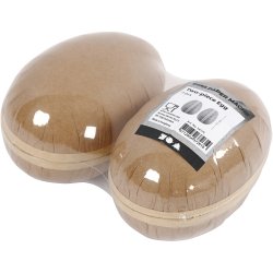 To-delte &aelig;g, L: 12 cm, 2 stk./ 1 pk.