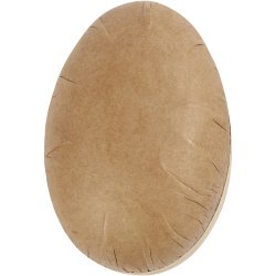 To-delte &aelig;g, L: 12 cm, 2 stk./ 1 pk.