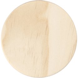 Tr&aelig;knage, rund, D: 4,5 cm, diam. 7 cm, 1 stk.