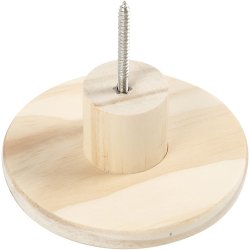 Tr&aelig;knage, rund, D: 4,5 cm, diam. 11 cm, 1 stk.