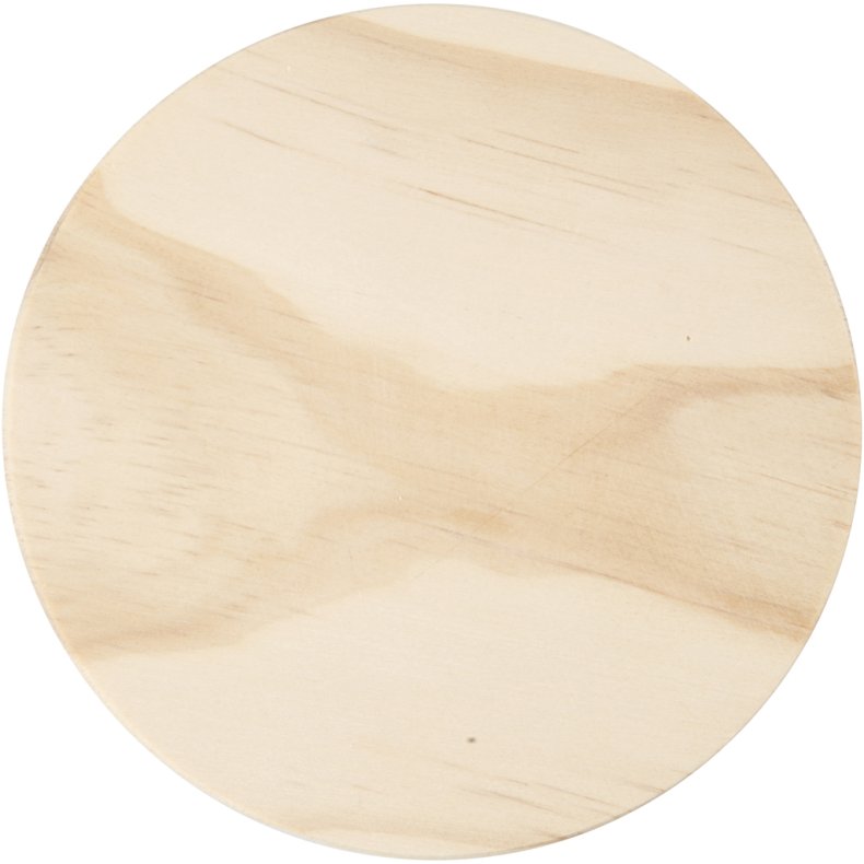 Tr&aelig;knage, rund, D: 4,5 cm, diam. 15 cm, 1 stk.