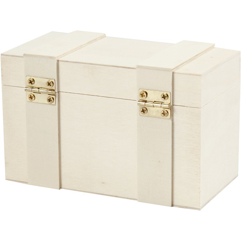 Skattekiste, H: 7,5 cm, L: 12 cm, B: 6 cm, 1 stk.