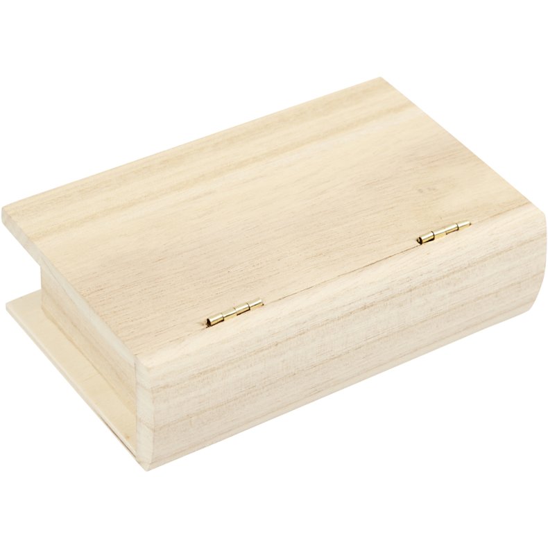 Bog&aelig;ske, str. 14x9x4 cm, 1 stk.