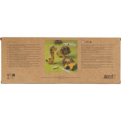 Tr&aelig;dyr, Safari, H: 3-14,5 cm, tykkelse 2 cm, 10 stk./ 1 pk.