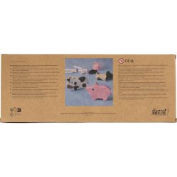 Tr&aelig;dyr, Bondeg&aring;rd, H: 4,5-8,7 cm, tykkelse 2 cm, 10 stk./ 1 pk.