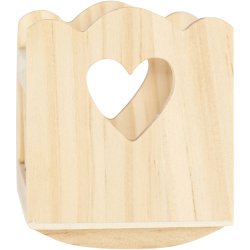 Vugge, L: 8 cm, B: 5,5 cm, 1 stk.