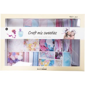 DIY Mix, Sweeties, pastelfarver, 1 pk.