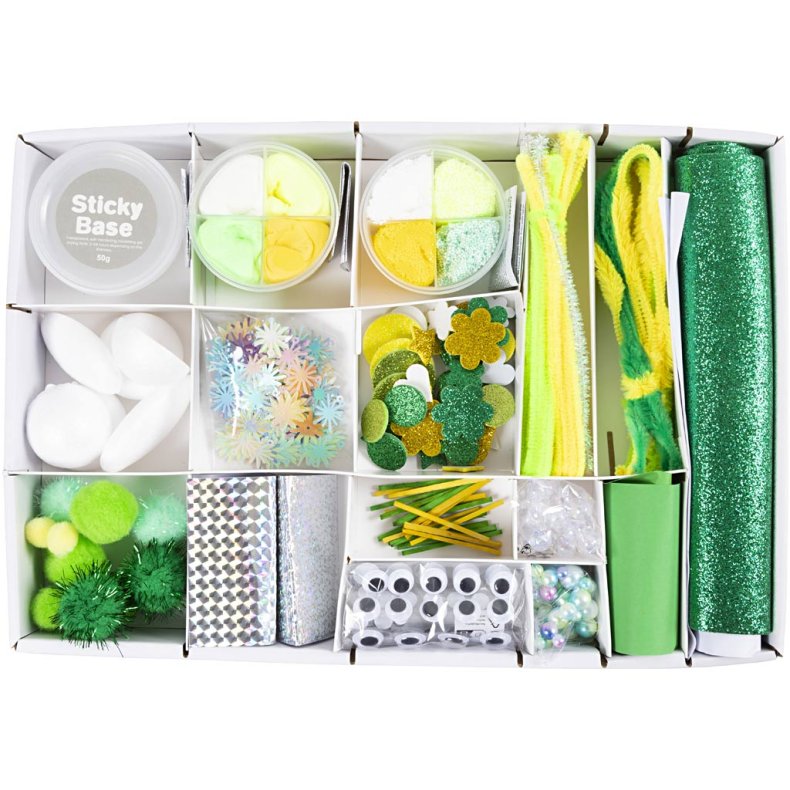 DIY Mix, Monstre, ass. farver, 1 pk.