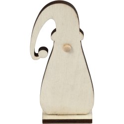 N&aelig;senisse, H: 10 cm, D: 1,5 cm, B: 4,5 cm, tykkelse 3 mm, 3 stk./ 1 pk.