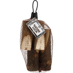 Tr&aelig;gren med skr&aring;snit, H: 8+12 cm, diam. 2,5-3,5 cm, 4 stk./ 1 pk.