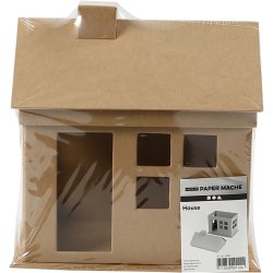 Hus, H: 23 cm, D: 14,5 cm, L: 22,5 cm, 1 stk.