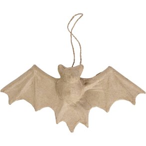 Flagermus, H: 10 cm, D: 3,5 cm, B: 22 cm, 1 stk.