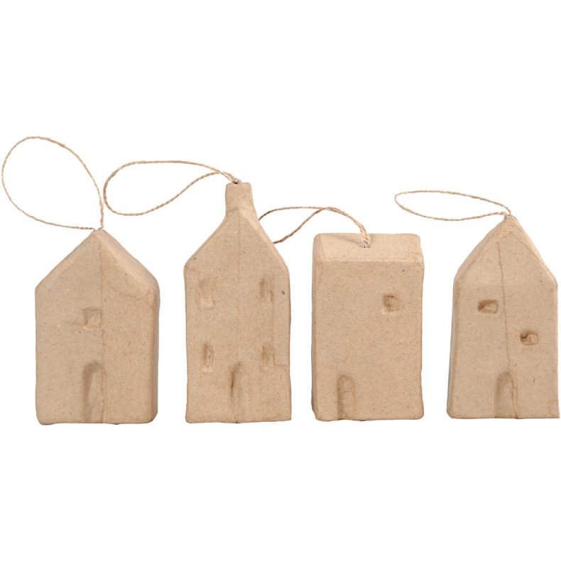 Huse, H: 9,5-12 cm, L: 5,5-6,5 cm, B: 3 cm, 4 stk./ 1 pk.