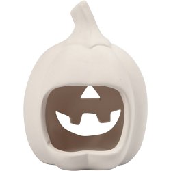 Fyrfadsstage, H: 9,5 cm, diam. 6,5 cm, hvid, 12 stk./ 1 pk.