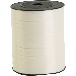 Gavebånd, B: 5 mm, hvid, 400 m/ 1 rl.