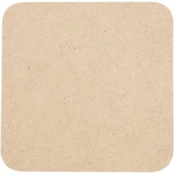 Brik, str. 10x10 cm, tykkelse 3 mm, 6 stk./ 1 pk.