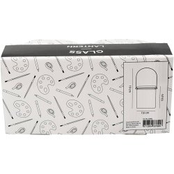 Lanterne, H: 10 cm, diam. 7,6 cm, 2 stk./ 1 pk.